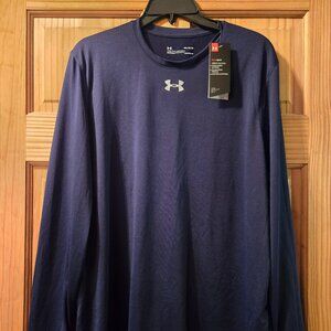 Under armour.  Mens medium long sleeve shirt